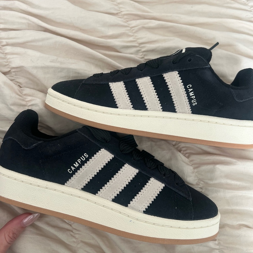 Adidas Campus Black and White Sneakers